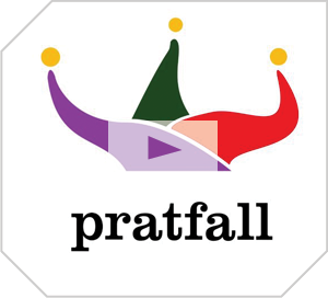 pratfall tv logo animation