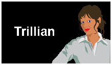 Trillian's navigation button